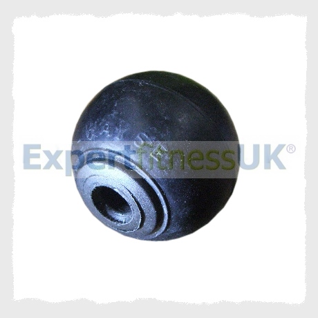 Rubber Shock Ball Stopper for Gym Cable Wire Rope (35mm Small)