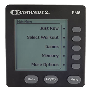 Concept 2 Rower PM5 Monitor Retrofit Kit
