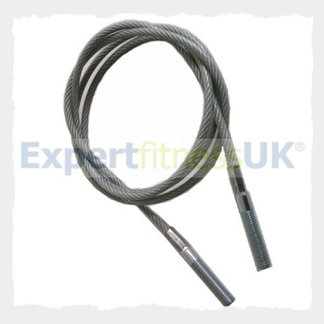 PowerSport PR02RL Gym Cable Wire Rope (Special Left Hand Thread) - (Used with Guardian/Multigym)